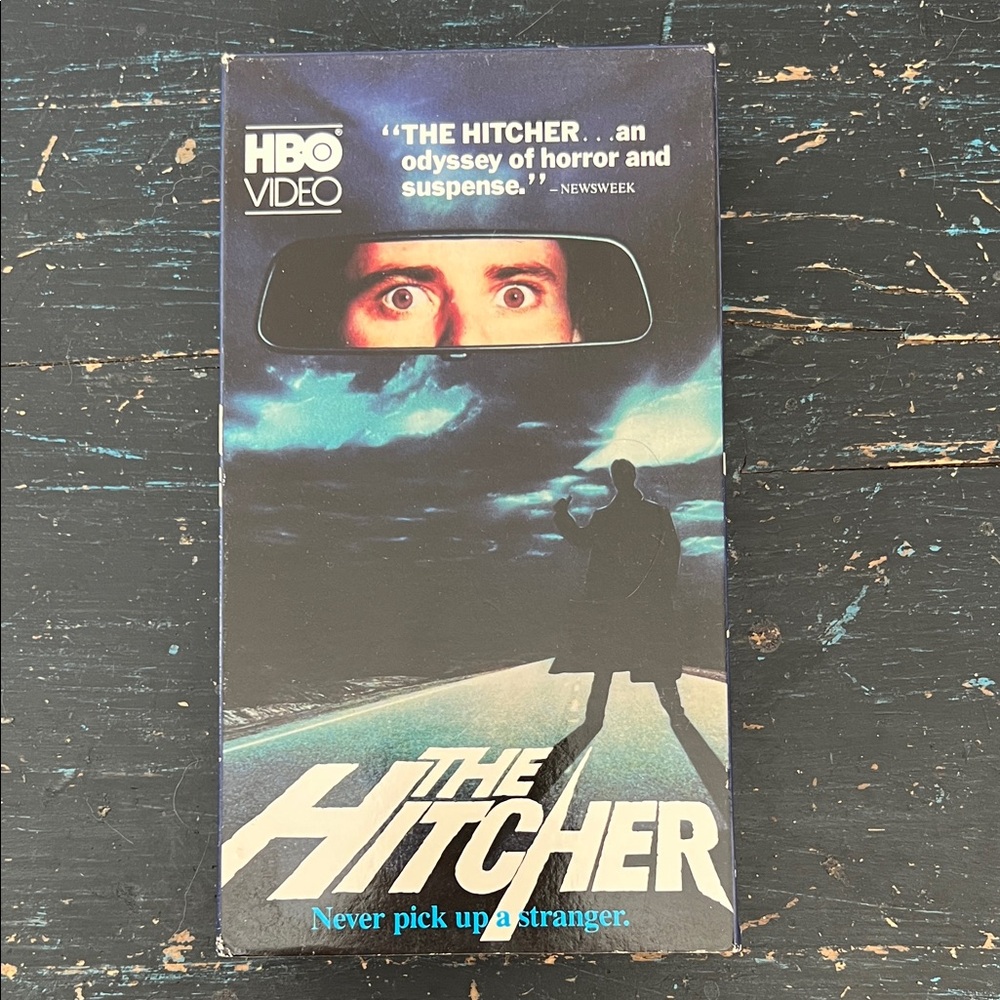 The Hitcher (1986) Never Pick Up a Stranger HBO VHS Video Tape